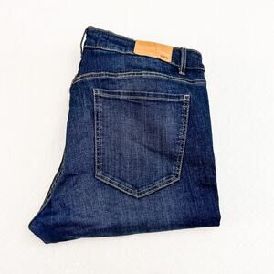Zara Skinny Dark Wash Stretch Denim Jeans Size 10